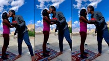 Milind Soman Wife Ankita Liplock Video Viral, Ladakh Romantic अंदाज...|Boldsky*Entertainment