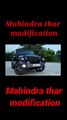 mahindra thar modification