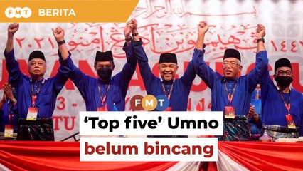 ‘Top five’ Umno belum bincang tarikh PRU15, kata PM