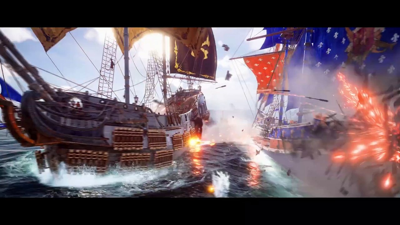 Piraten-MMO Skull & Bones zeigt im neuen Trailer brutale Seeschlachten und absurde Upgrades