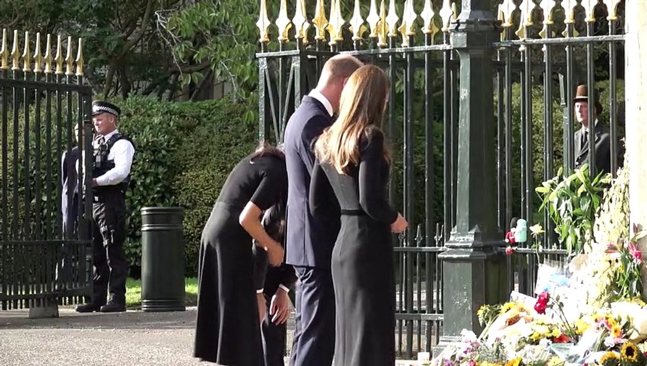 In Trauer vereint: William und Harry zeigen sich erstmals wieder zusammen