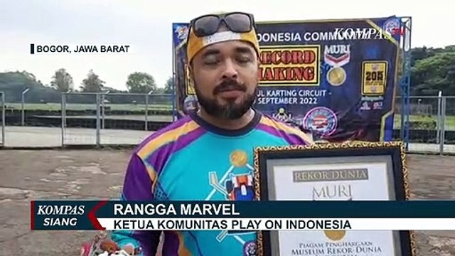 Keren! Komunitas Play On Indonesia Berhasil Pecahkan Rekor MURI Giring Tamiya Sejauh 20 KM!
