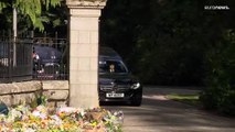 El cortejo fúnebre con los restos mortales de Isabel II inicia su recorrido hacia Edimburgo