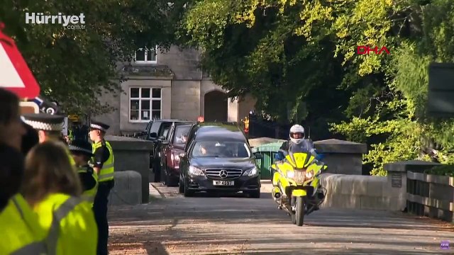 Kraliçe Elizabeth'in naaşı, yola çıktı