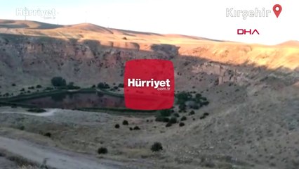 Kırşehir'deki Obruk Gölü’nde yüzlerce balık öldü