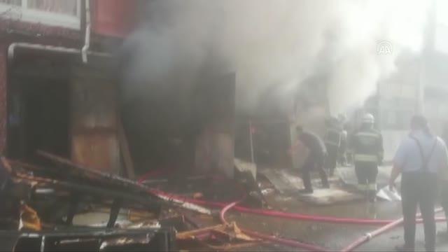 Son dakika haberleri! Bir depoda çıkan yangın söndürüldü