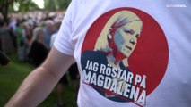 Parlamentswahl in Schweden - enges Kopf-an-Kopf-Rennen