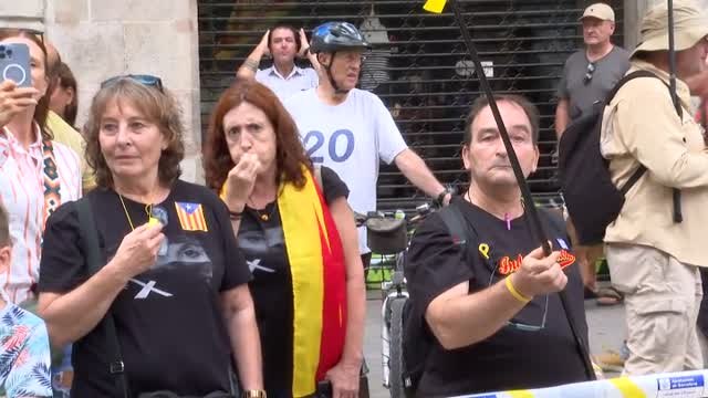Aragonès preside la ofrenda floral de una Diada sin PP ni Cs y con el soberanismo dividido