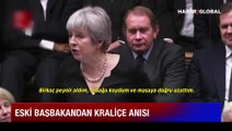 Eski Başbakan Therasa May, Kraliçe Elizabeth ile olan anısını anlattı: Herkesi kahkahaya boğdu