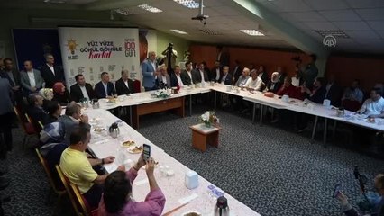 AK Parti'nin Yüz Yüze 100 Gün  kampanyasında 8. hafta tamamlandı