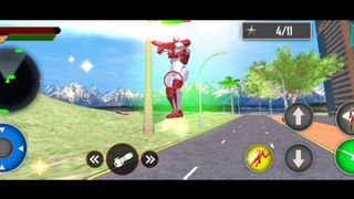 Amazing Light Speed Flying Rope Hero Miami City Gangster Crime Simulator Gameplay By Games Zone