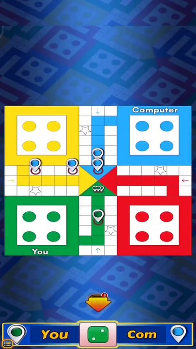 Ludo game in 4 players - Ludo King 4 players - Ludo gameplay - Bindheshwar Gaming part #02