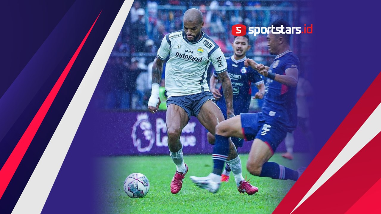 David Da Silva Bawa Persib Bandung Menang Comeback atas Arema FC