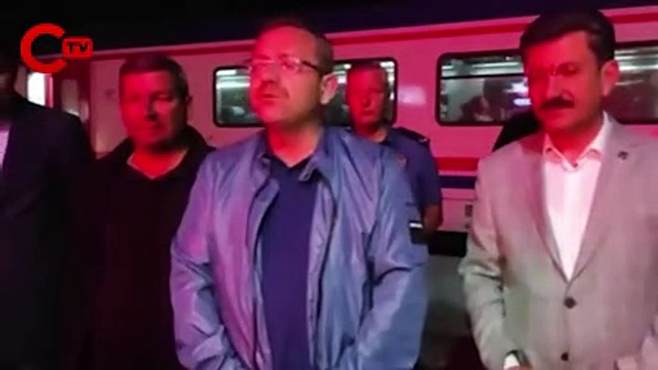 Yozgat'ta Doğu Ekspresi'nin vagonu raydan çıktı