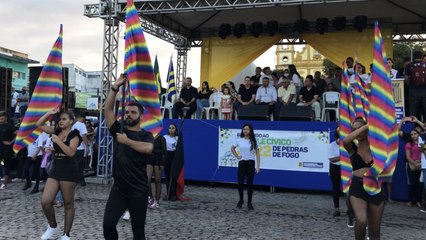 BANDA MARCIAL FALCÃO NEGRO DE ITABAIANA NO DESFILE CÍVICO DE PEDRAS DE FOGO