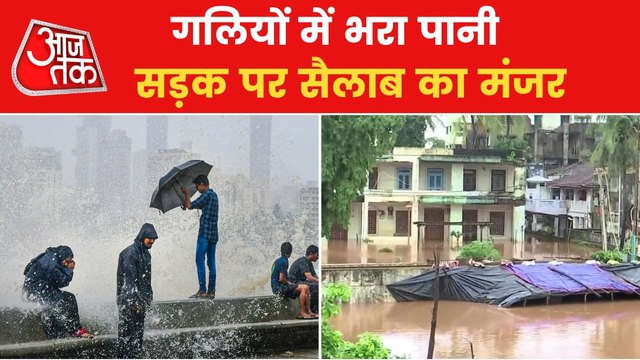 Water logging in many parts of Gujarat due to heavy rain