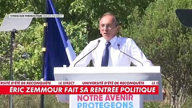 Eric Zemmour «J’ai grandi dans la France du Général de Gaulle, et me voilà contraint de vivre dans celle d’Emmanuel Macron»