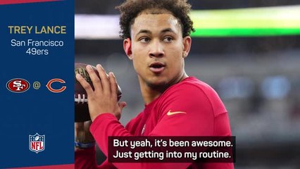 Lance excited to start and learn from Garoppolo