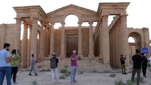 عودة خجولة لسياحة الاثار في شمال العراق بعد طي صفحة تنظيم الدولة الاسلامية