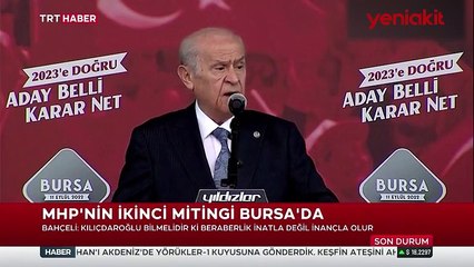 Bahçeli'den sert açıklama: Kılıçdaroğlu, ABD'ye söz verdi
