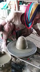 Village Style Earthen cup Making Skills #shorts