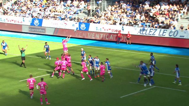 TOP 14 - Essai de Nemo Gunther ROELOFSE (SFP) - Castres Olympique - Stade Français - Saison 2022/2023