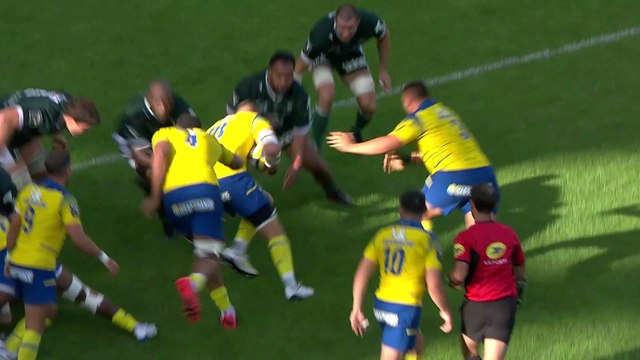 TOP 14 - Essai de Arthur ITURRIA (ASM) - ASM Clermont - Section Paloise - Saison 2022/2023