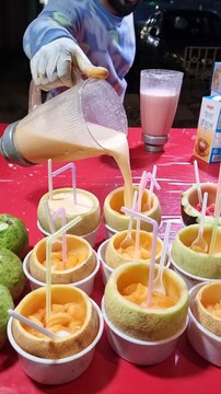 Tasty Musk Melon Milk shake of India #short