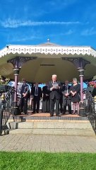 Proclamation of King Charles 111 in Skegness