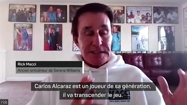 US Open - Macci, ancien entraîneur de Serena Williams : Carlos Alcaraz est le prochain grand champion du tennis mondial