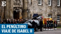 Los restos de Isabel II son trasladados de Balmoral a Edimburgo | EL PAÍS