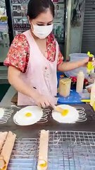 Hard Working Women Selling Yummy Thai Food #shorts