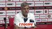 Genesio : «C'est bien payé pour nous» - Foot - L1 - Rennes