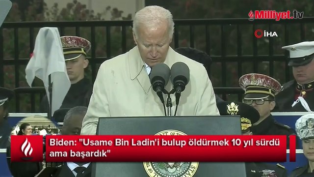 Biden: Usame Bin Ladin'i bulup öldürmek 10 yıl sürdü ama başardık