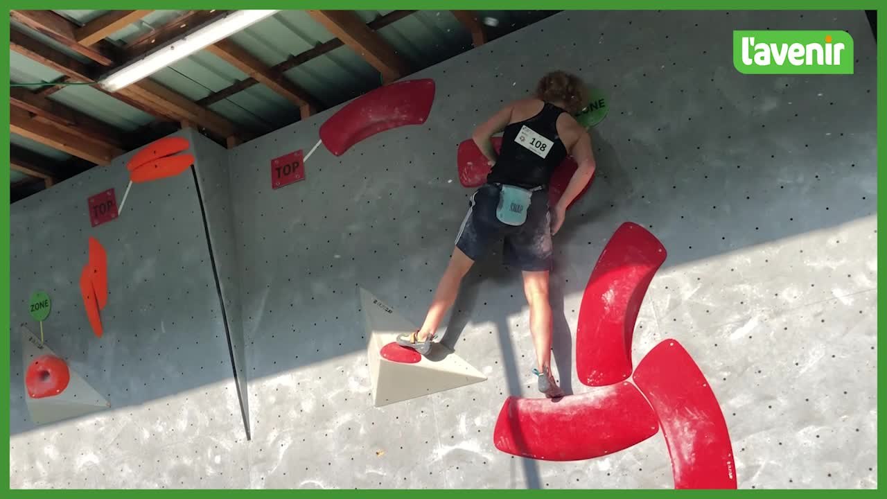 Coupe de Belgique de bloc, à la salle BeBloc de Jambes