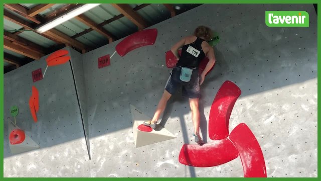 Coupe de Belgique de bloc, à la salle BeBloc de Jambes