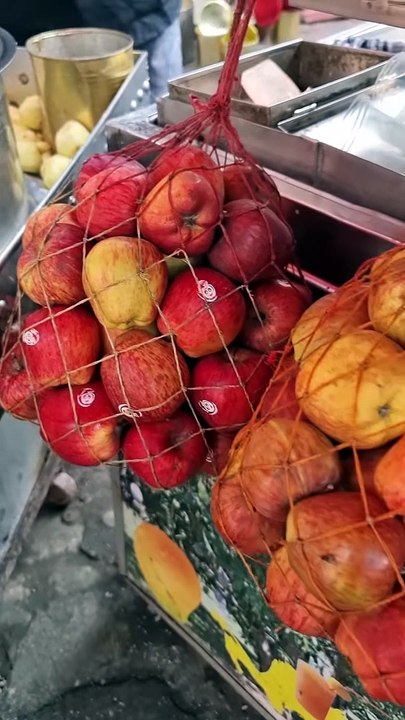 Summer Special Fresh Apple Juice of India Rs. 20 - Only #shorts