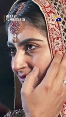 Jo Hai Teri Khushi Wohi Meri Khushi   #HibaBukhari #ShehzadSheikh #Shorts