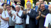 Los partidos catalanes celebran los actos tradicionales de la Diada