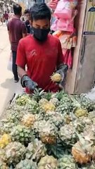 Street Style Pineapple Selling Rs 10 - Only #shorts
