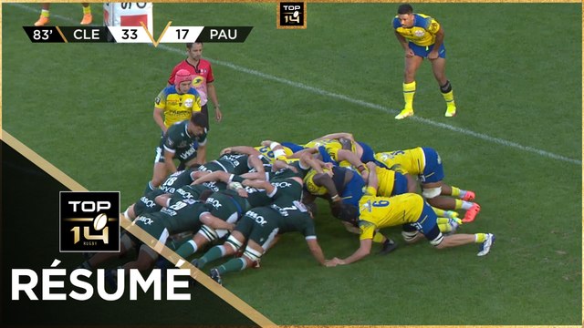 TOP 14 - Résumé ASM Clermont-Section Paloise: 33-24 - J2 - 2022-2023