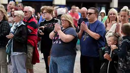King Charles III proclamation in Blackpool