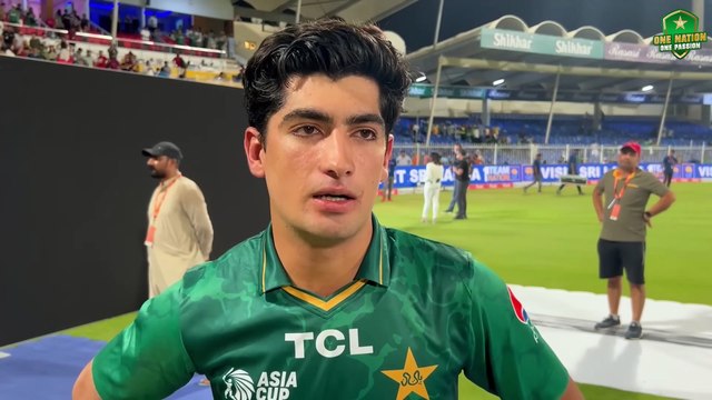 Naseem Shah on his Match-Winning Sixes against Afghanistan _ _AsiaCup2022
