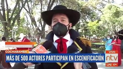 Escenificación histórica rememora la revolución de 1810