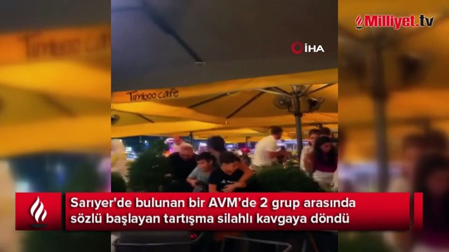 AVM'de silahlı kavga, olay yerine polis ekipleri sevk edildi