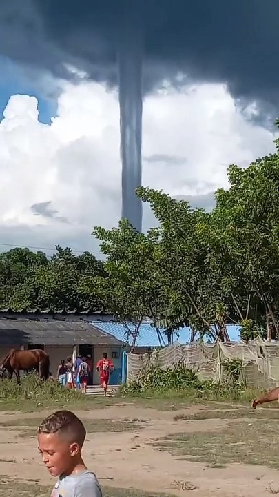 Tornado in Cuba