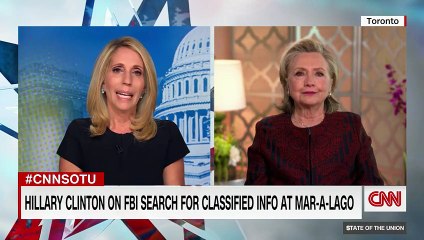 Hear how Hillary Clinton thinks DOJ should treat Trump