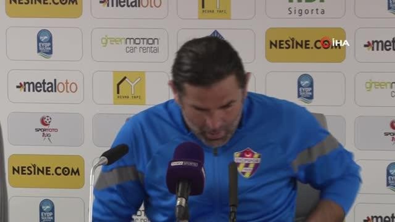 İbrahim Üzülmez: "Kazanma alışkanlığı olan bir Eyüpspor izleteceğimize inanıyorum"