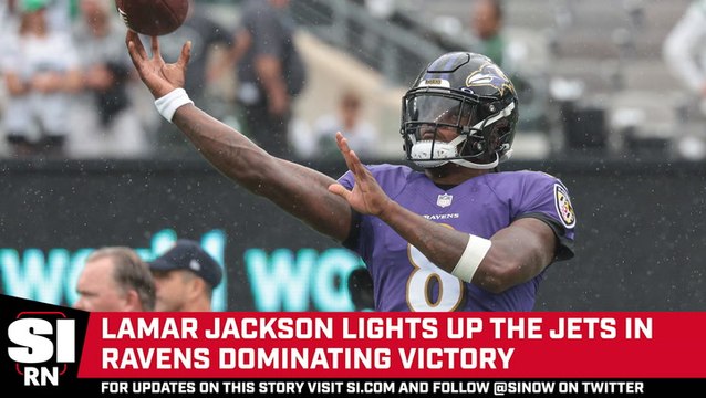 Lamar Jackson Leads Ravens to 24-9 Win Over Jets