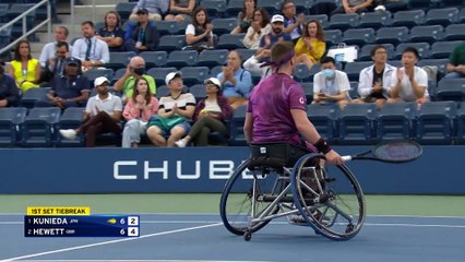 Hewett - Kunieda - Les temps forts du match - US Open